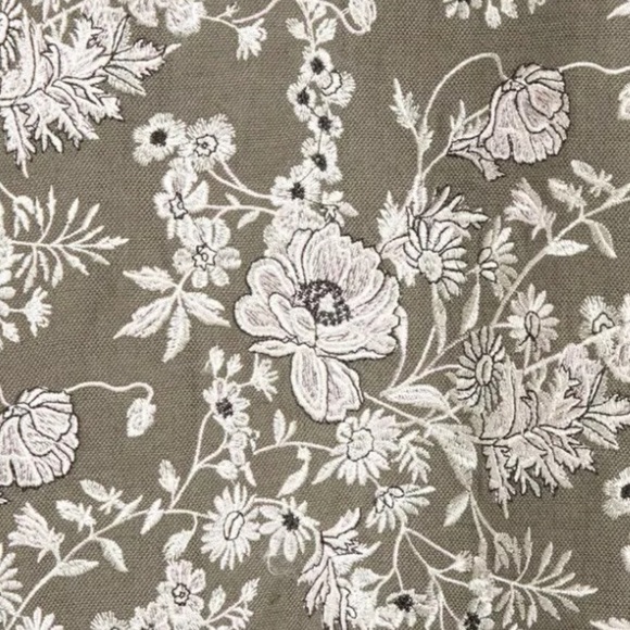 New Robert Rodriguez Floral Embroidered Car Coat Size 0 - Picture 6 of 13